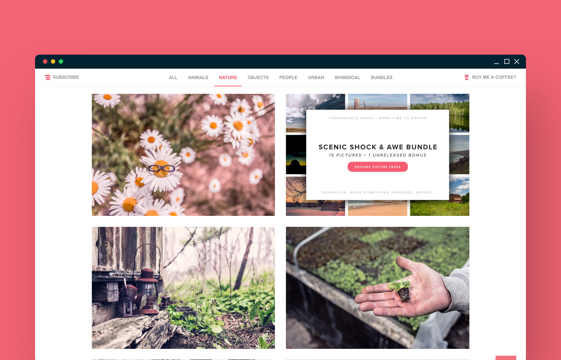Gratisography: Web Project, Photography Resource, by Ryan McGuire